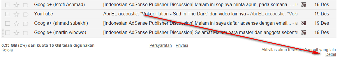 keamanan akun gmail