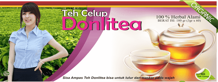  Teh pelangsing Donlitea
