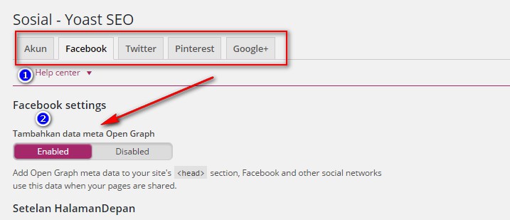 judul dan deskripsi posting tidak muncul