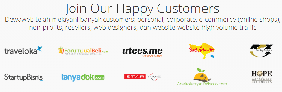 menentukan hosting pribadi dari melihat daftar pelanggannya