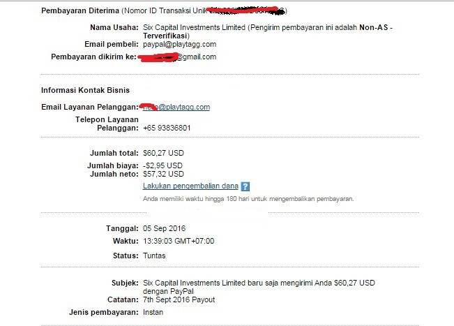 Bukti Pembayaran Sept