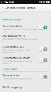setting-modem-android