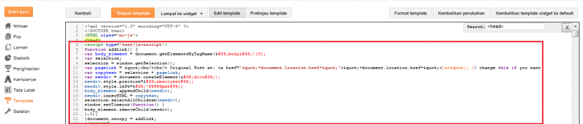 Membuat Hak Cipta Artikel