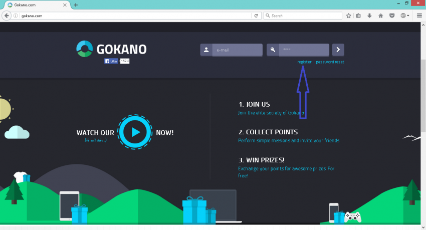 Mendapatkan Hadiah Gratis