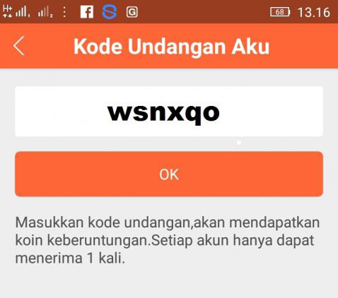 Mendapatkan Hadiah Gratis
