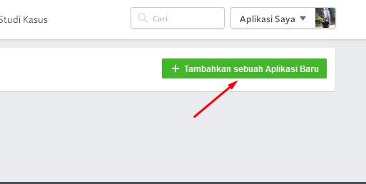menambah aplikasi facebook