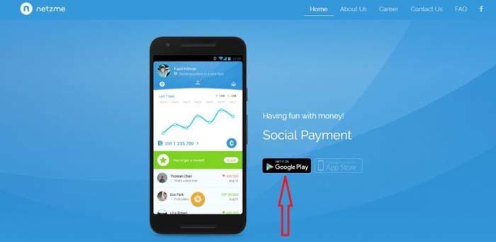 Aplikasi social payment