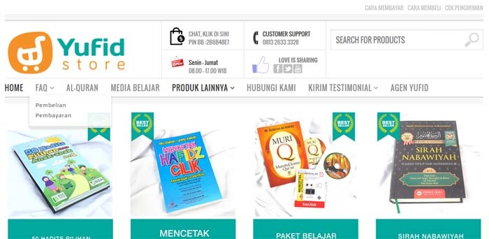 Review Yufid Store
