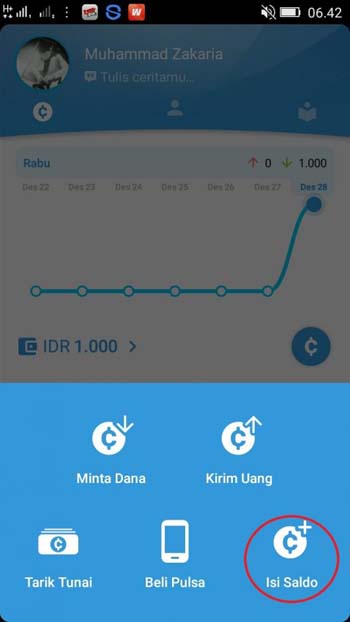 Aplikasi social payment