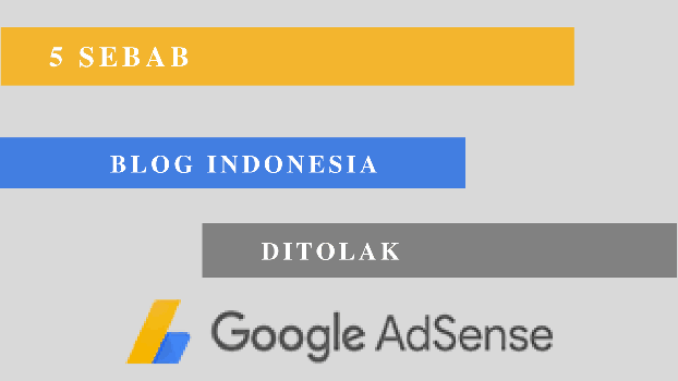 5 Sebab Blog Bahasa Indonesia Selalu Ditolak Google Adsense