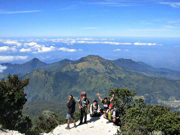 destinasi wisata gunung