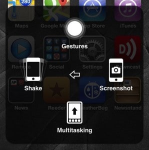 menggunakan assistive touch