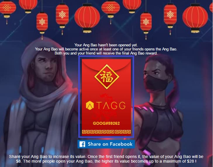 Bonus Angpao Playtagg