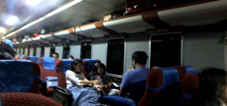Kereta malam kelas eksekutif. Sumber foto: rizaldy oktaviano