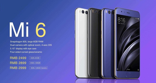 Xiaomi Mi 6