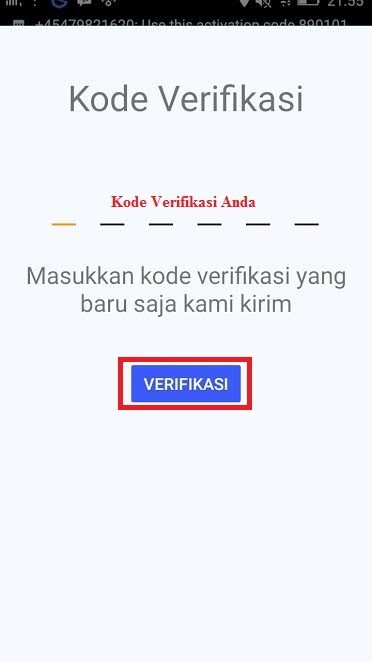 Kode Verifikasi AyoSLide