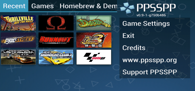 PSP Emulator Android