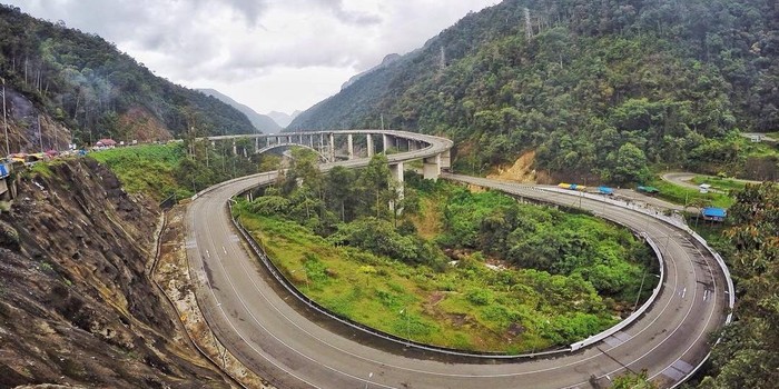 Jembatan kelok 9 sumatera barat