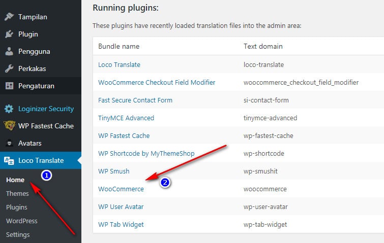 Translate Woocommerce ke Bahasa Indonesia