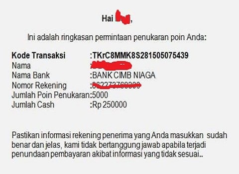 Bukti Pembayaran dari KataAnda