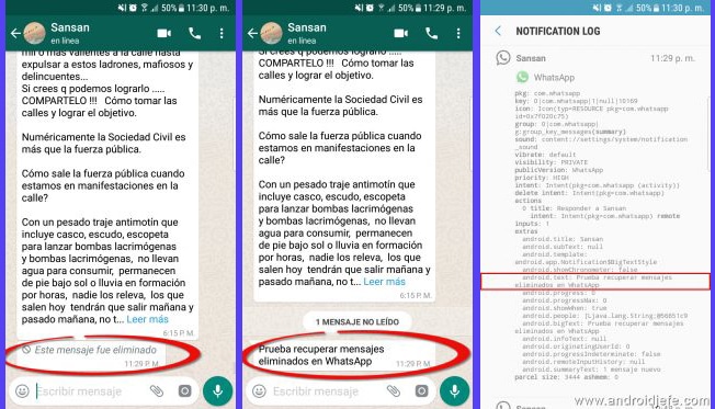 Melihat Pesan WhatsApp Yang Dihapus