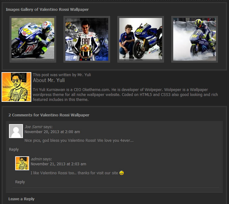 Membuat Blog Wallpaper