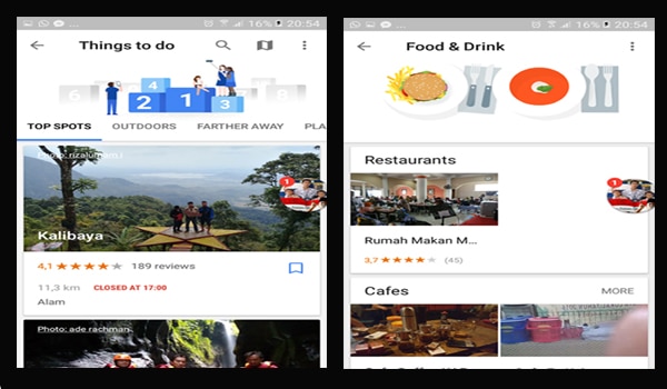 Aplikasi Google Trips