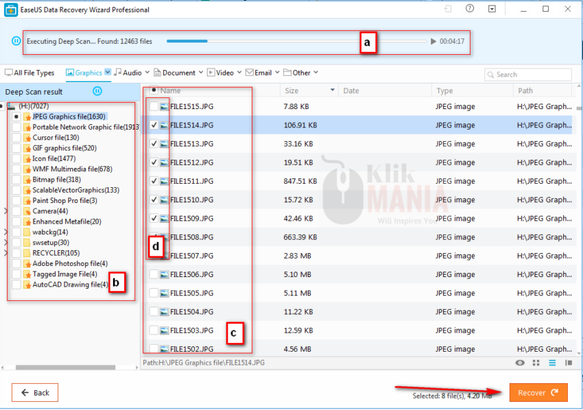 Mengembalikan Data yang Terhapus