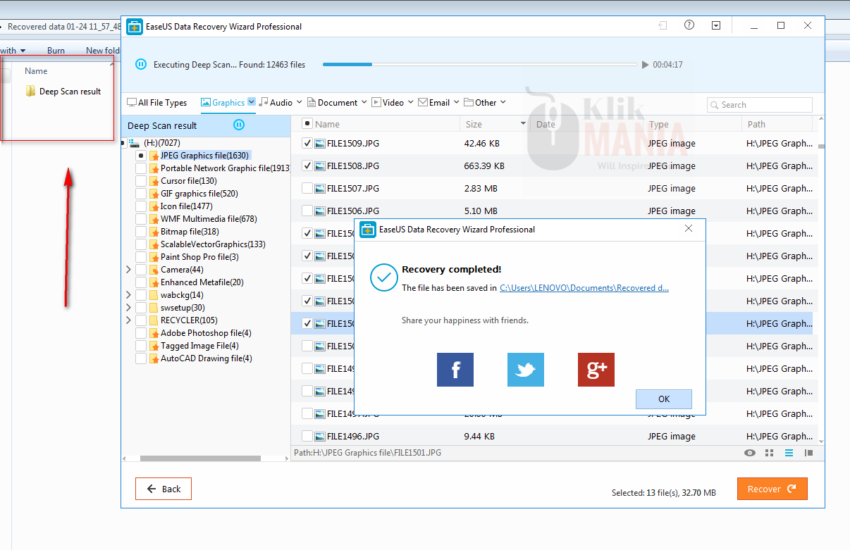 easeus data recovery wizard