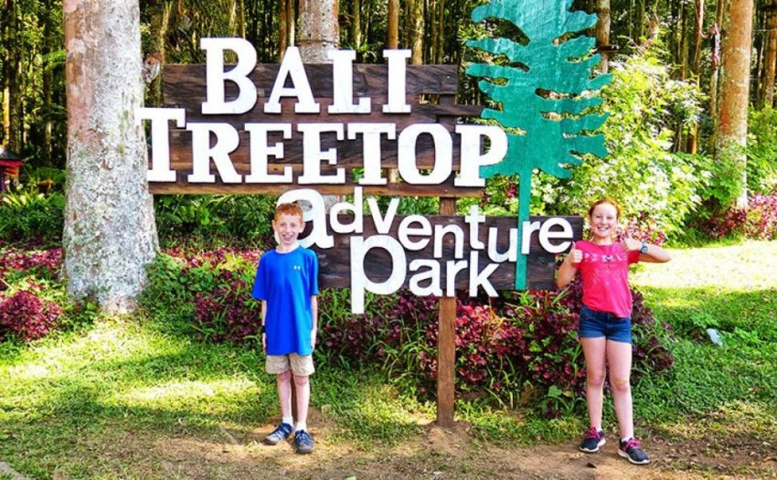 Playground di Bali - Bali Treetop Adventure Park