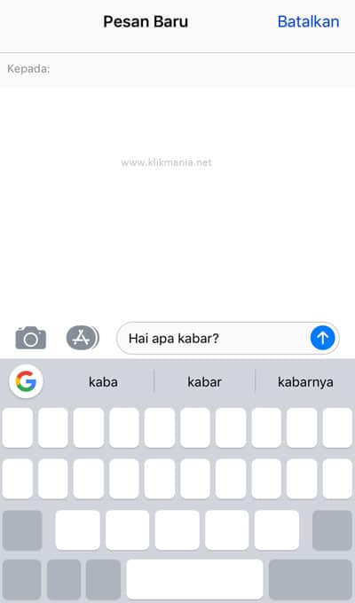 Menggunakan Gboard