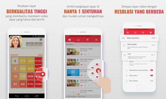 Aplikasi Perekam Layar Android - Screen RE