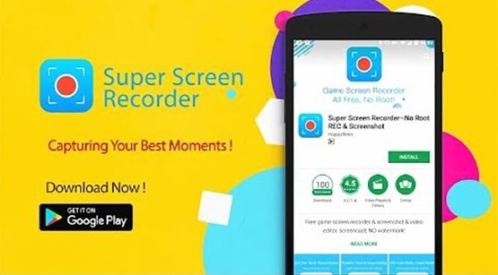 Aplikasi Perekam Layar Android - Super