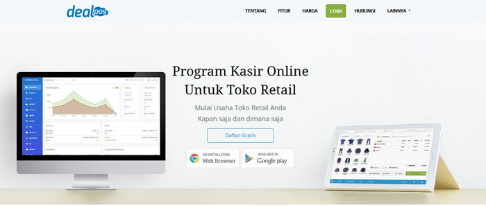 Aplikasi kasir terbaik