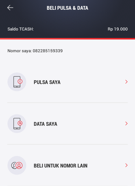 Isi Pulsa Telkomsel