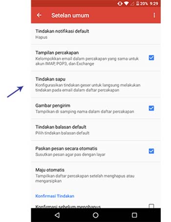 Ikuti Kami Gmail Luncurkan Fitur Swipe