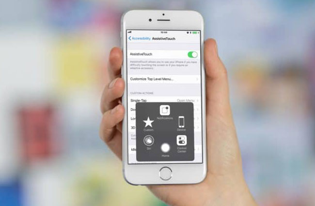 Tombol Home iPhone Macet