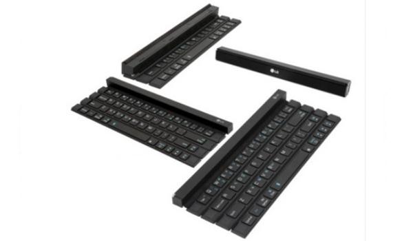 LG Portable & Bluetooth Wireless Rolly Keyboard