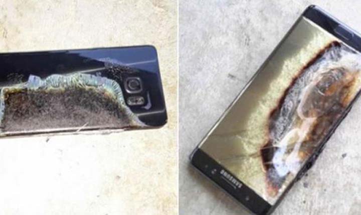 Galaxy Note 9 Terbakar