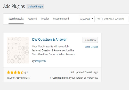 DW Question and Answer Plugin