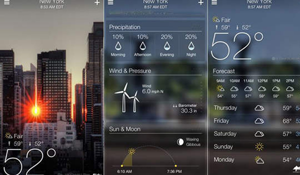 Aplikasi Cuaca Android 