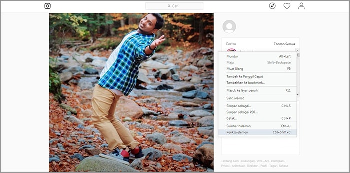 Membuat Story Instagram Melalui PC atau Laptop Mudah Banget