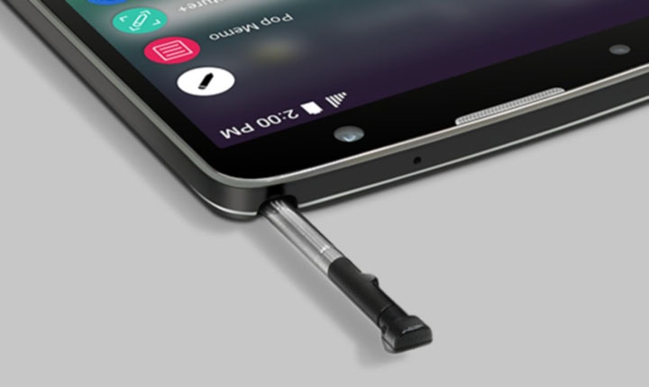 Smartphone dengan Stylus Pen