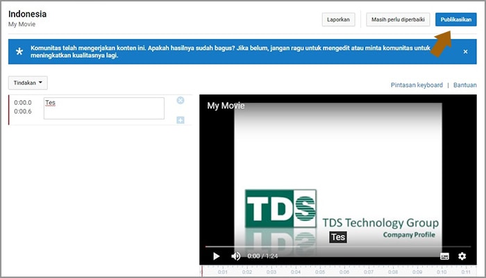 tahap akhir fitur kontribusi komunitas