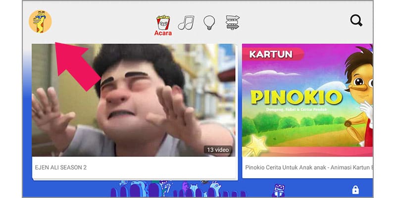 ini lho panduan menggunakan youtube kids