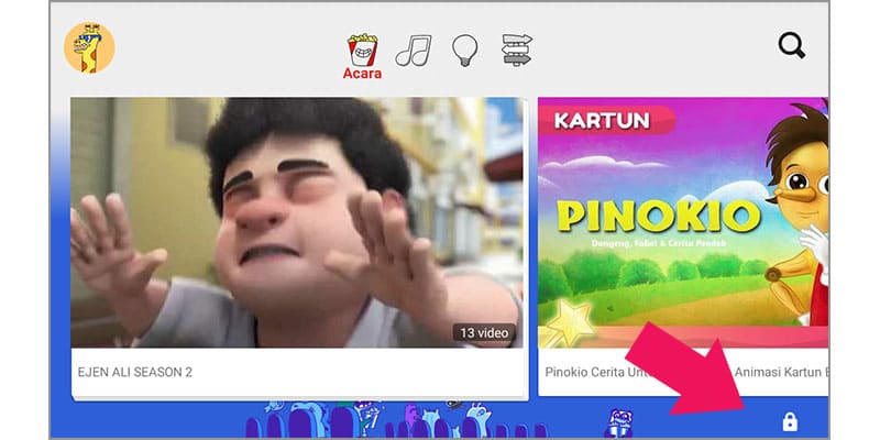 pembahasan panduan menggunakan youtube kids