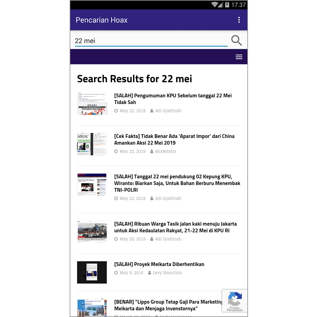 solusi cek berita hoaks