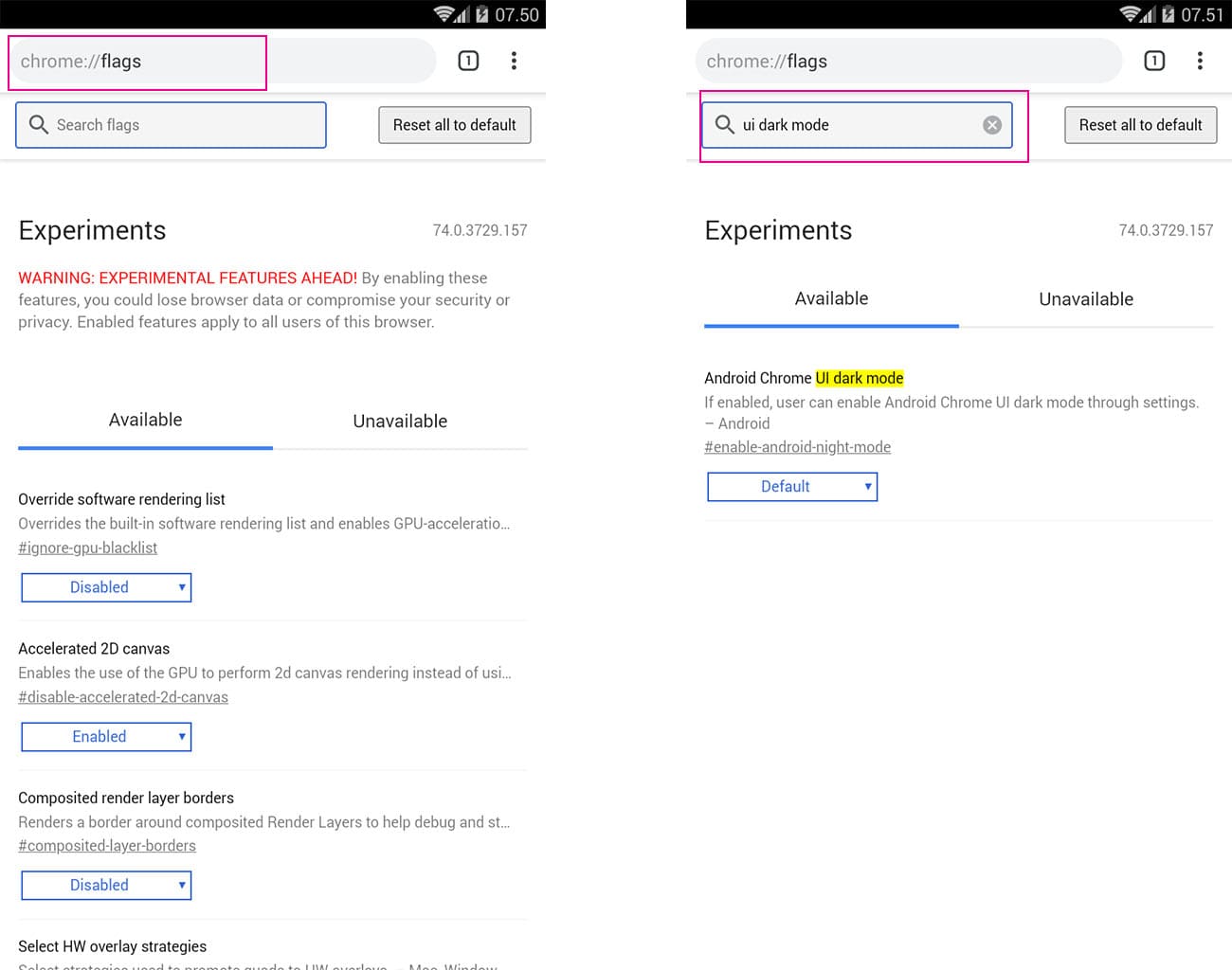 fitur dark mode ke-1