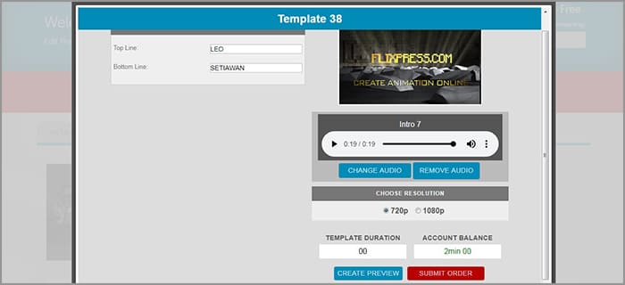 cara buat intro youtube km6