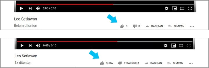 inilah trik menyembunyikan jumlah like